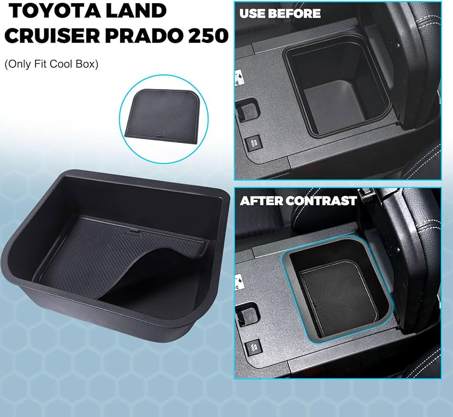 Amazon.com: JLQP Cool Box Organizer fit for Toyota Land Cruiser